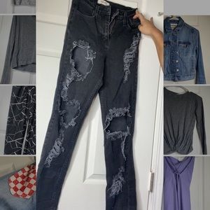 Ripped Boyfriend jeans